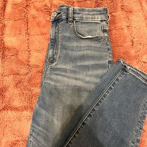 American Eagle Curvy highest rise jeggings